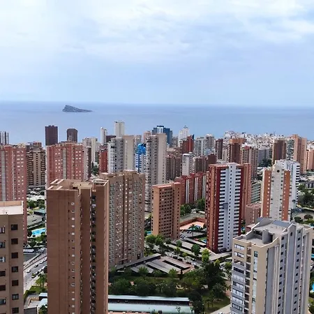 Las Vistas Que Te Mereces - Impresionante Planta 35 Apartment Benidorm Exterior photo